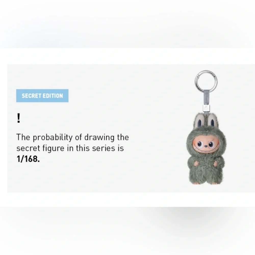 Labubu ! Secret pin for love plush pendant new drop August 28th V4 - Picture 2 of 10